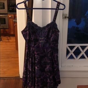 Free people boho mini dress